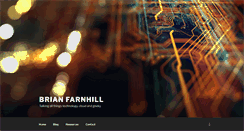 Desktop Screenshot of brianfarnhill.com