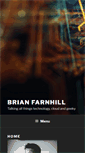 Mobile Screenshot of brianfarnhill.com
